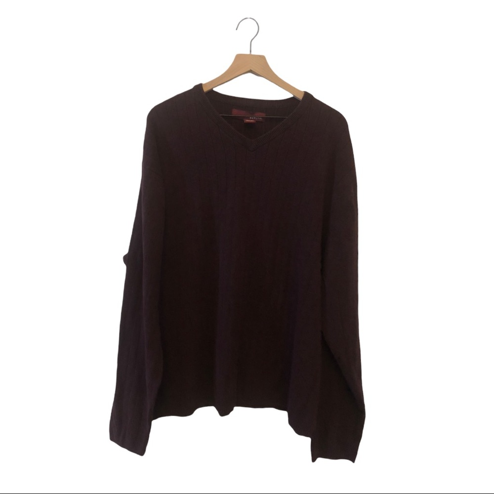 Men’s merona Purple Pull Over sweater XL EUC